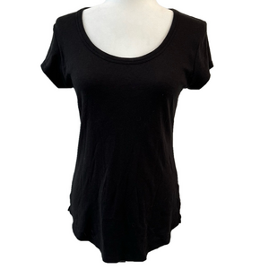 Jones New York 2 way stretch Short Sleeve Rounded Hem T Shirt Women’s M